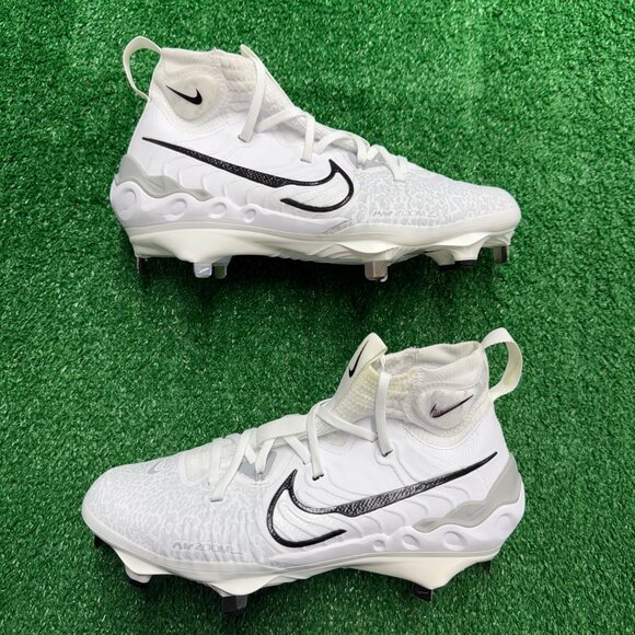 Nike Alpha Huarache NXT White Mens Baseball Cleats DJ6517-100 NEW* Sz 7 / WMNS 8 - Picture 4 of 8